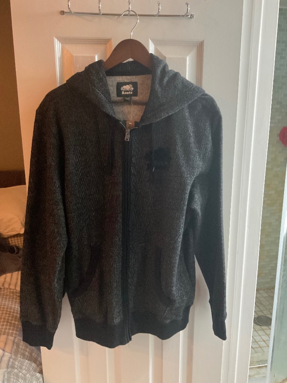Organic Original Roots Full Zip Hoodie Men medium Brand new with tags